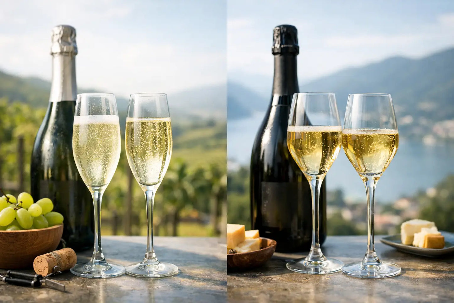 Prosecco vs Franciacorta: differenze e scelta