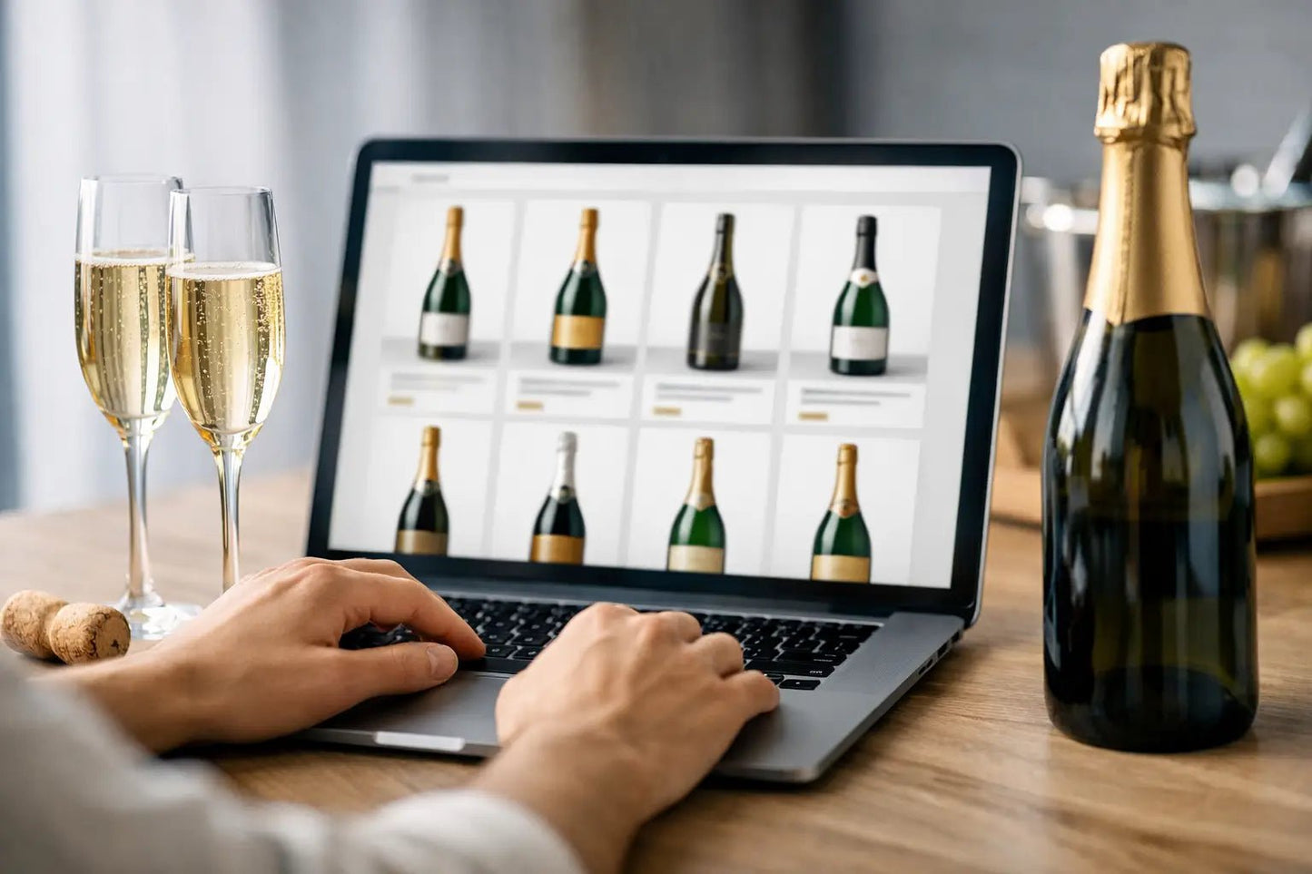 Come scegliere lo champagne online - Uveggiando