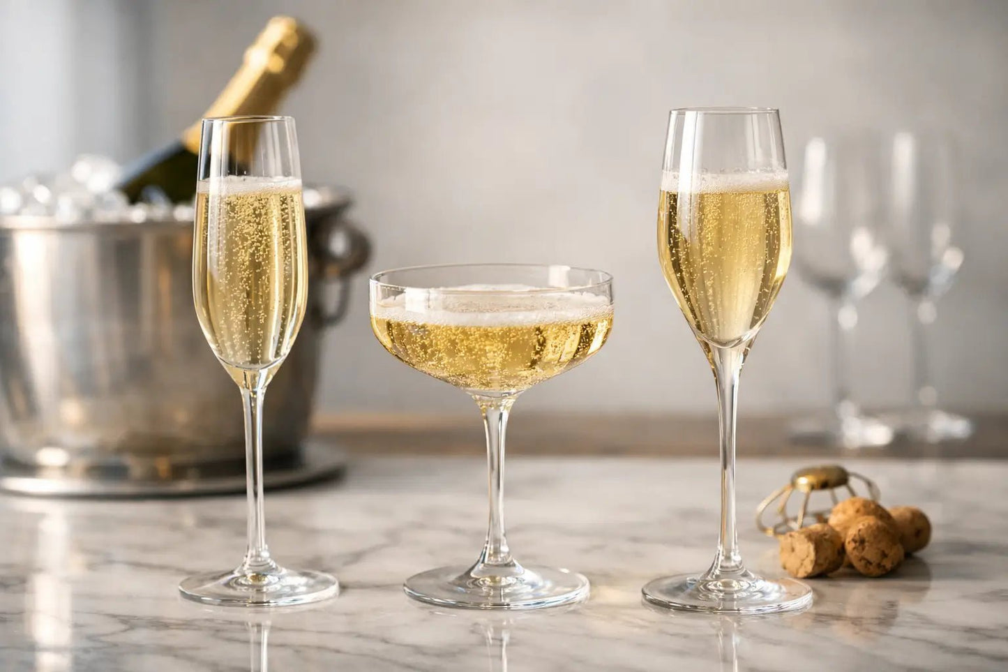 Quali bicchieri per champagne scegliere davvero - Uveggiando