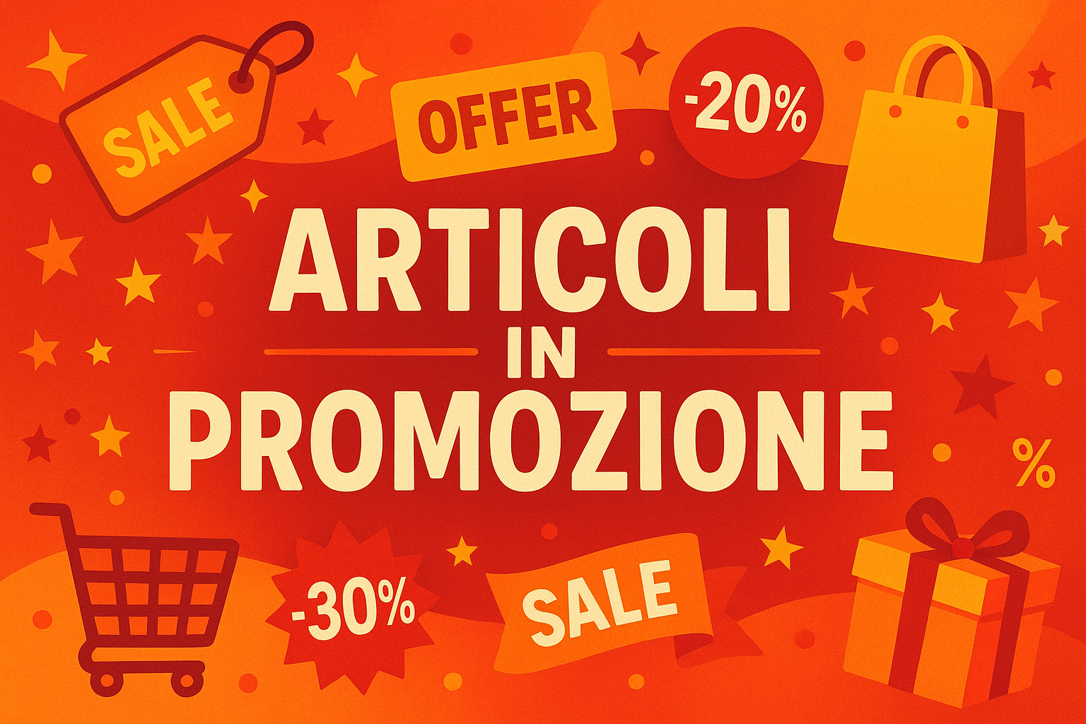 articoli in promozione