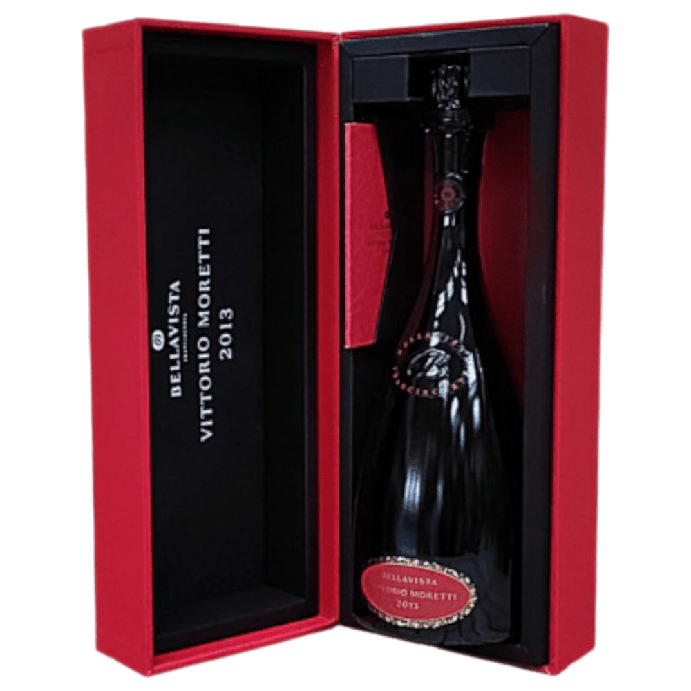 Uveggiando - BELLAVISTA - "Vittorio Moretti" Franciacorta Riserva Cofanetto - DOCG