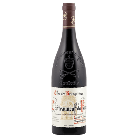 Uveggiando - COURTIL - THIBAUT - "Clos des Brusquieres" Chateuneuf - du - pape - AOC