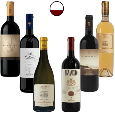 Uveggiando - Il Meglio di Antinori | 6 Bottiglie d'Eccellenza