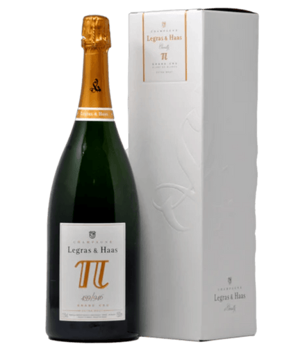 Uveggiando - LEGRAS & HAAS - "Cuvee Π N°2" Grand Cru Extra Brut Blanc de Blancs MAGNUM
