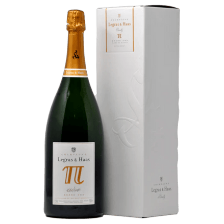 Uveggiando - LEGRAS & HAAS - "Cuvee Π N°2" Grand Cru Extra Brut Blanc de Blancs MAGNUM